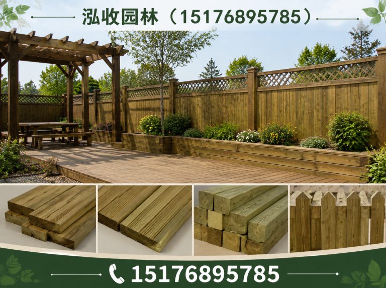 万宁防腐木凉亭展示图