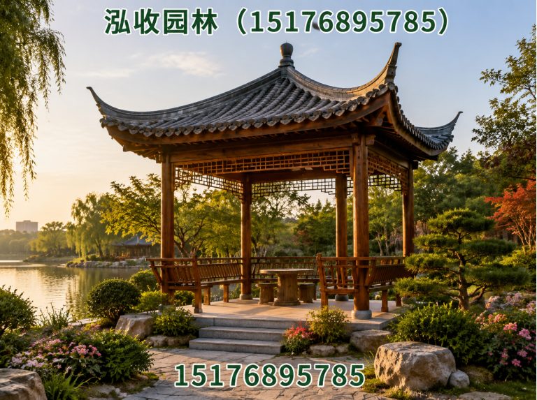 万宁京津冀防腐木工程展示图
